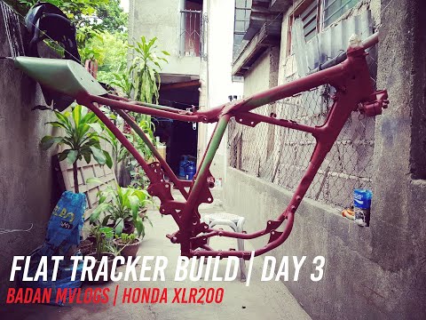 Flat Tracker Build | Honda XLR200 | Part 3