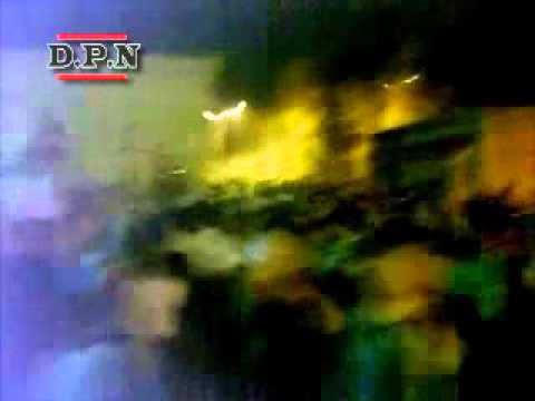 مظاهرة مسائية جانب جامع العرفي بمدينة دير الزور تطالب بإسقاط النظام في جمعة "حماة الديار"