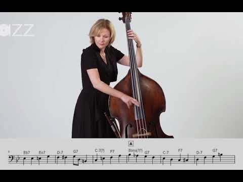 TRANSCRIPTION Nicki Parrott walking bass on some Rhythm Changes