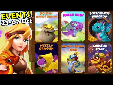 NEXT WEEKS EVENTS REVEALED! Azure, Flutterby, Green Lion Dragons + MORE! - DML #1262