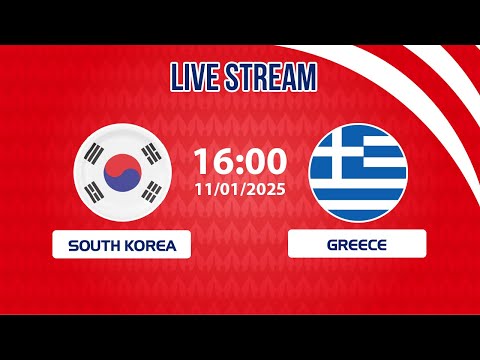 🔴 South Korea vs Greece | East Asia Dominates the Mediterranean Clash
