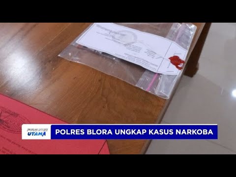 POLRES BLORA UNGKAP KASUS NARKOBA