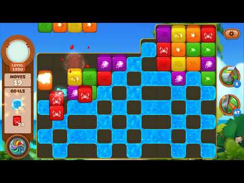 Lost Island Blast Adventure Level 1920 NO BOOSTERS - A S GAMING ✔️