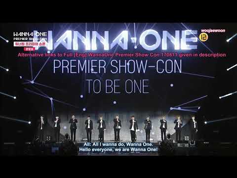 [ENG] 170811 Wanna One Premier Show Con