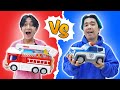 Mobil Pemadam Kebakaran VS Mobil Polisi Superduper Ziyan