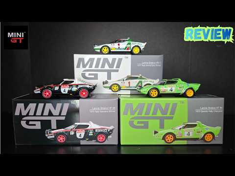 Feature Image thumbnail for the video blog Mini GT - Lancia Stratos HF - Rally Sanremo - Spanish Rally - Rally MonteCarlo - REVIEW by  booster_diecast