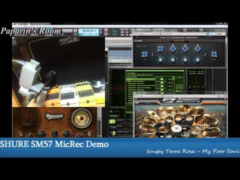 SHURE SM57 Mic Rec Demo