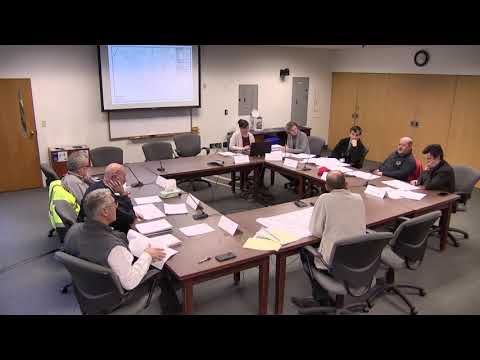 11.12.19 TECHNICAL ADVISORY COMMITTEE: WORK SESSION