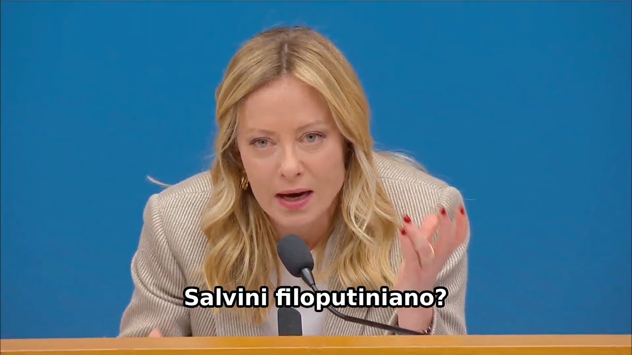 GIORGIA MELONI: “SALVINI FILOPUTINIANO? I FILI CE LI HANNO SOLO I BURATTINI”