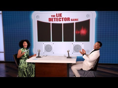 トレーシー・エリス・ロスとジョン・レジェンドが嘘発見器テストを受ける (Tracee Ellis Ross and John Legend Take a Lie Detector Test)