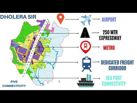  11780 Sq. Yards Residential Plot for Sale in Dholera, Ahmedabad