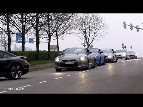 Collecting supercars at the Starbucks. SLR, CLK DTM, F12, Murciélago, 12C, Shelby, R8, GT-R, M5....