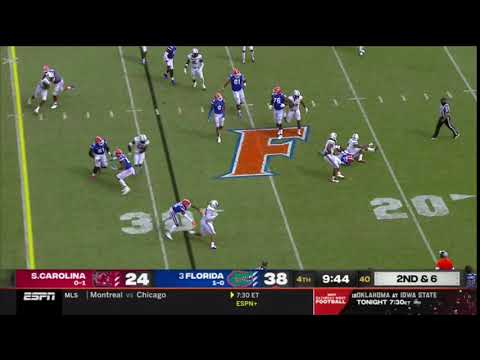 2020 USC vs Florida - Jaylin Dickerson 6 Yd Tackle for Loss