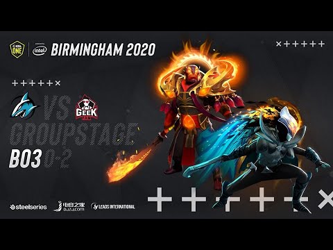 Geek Fam vs Adroit Game 2 ESL ONE BIRINGHAM