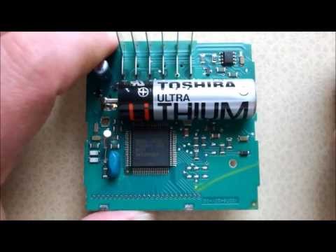 Viessmann timer 9519 249 Change battery and set date