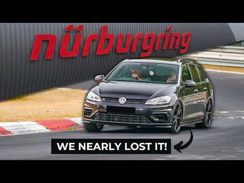 WE TOOK A VW GOLF R ESTATE ON THE NURBURGRING!