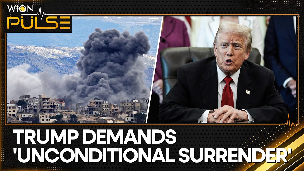Iran War Day 8: Trump Demands 'Unconditional Surrender' | WION Pulse