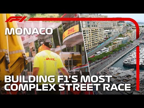 Building The Impossible: The Making Of The Monaco Grand Prix! | DHL & F1
