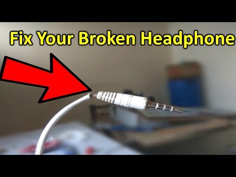 How to Fix Broken Headphone/Earphone