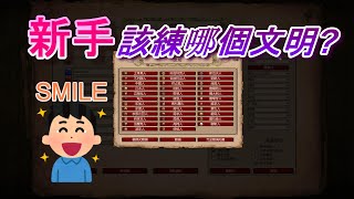 [閒聊] 世紀帝國2新手該練哪個種族啊？