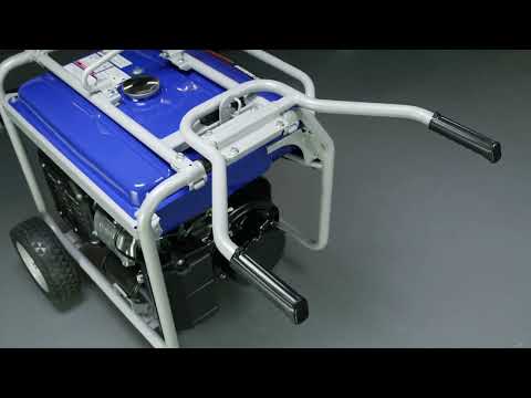 Yamaha Portable Generator Surge Watts 7200 Rated Watts 6000 Voltage 120/240 Model# EF72DZ1