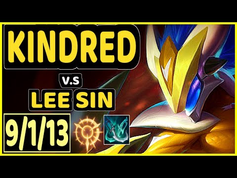 KADIR (KINDRED) vs LEE SIN - 9/1/13 KDA JUNGLE CHALLENGER GAMEPLAY - EUW