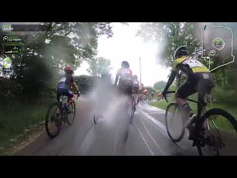 GoPro, Epic Road cycling race in the rain! ;-) Paal, Ronde van Limburg, Abel 29/5/22