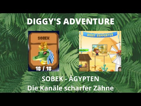 DIGGYS ADVENTURE | Die Kanäle scharfer Zähne | Sobek | Sharptooth Sewers