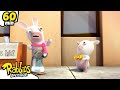The Rabbids go classy ! | RABBIDS INVASION | 1H New compilation | Cartoon for kids