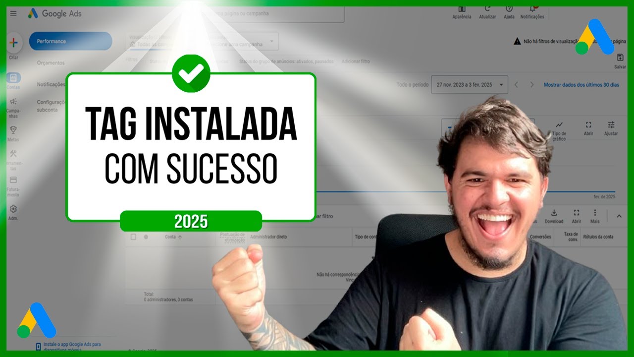 Como criar e instalar a TAG de CONVERSÃO do GOOGLE ADS via GOOGLE TAG MANAGER (Atualizado 2025)