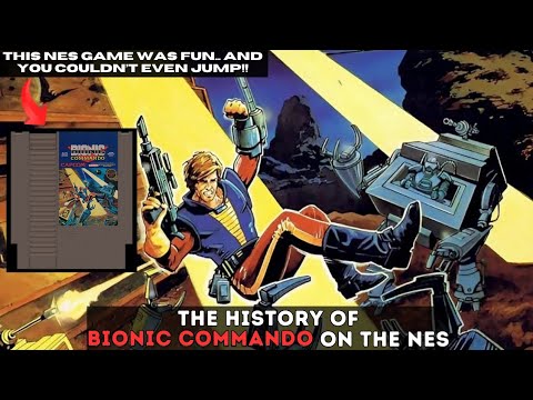The History Of Bionic Commando On The NES - This Game Was Fun And You Couldn't Even Jump!