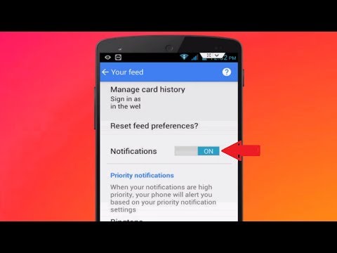 How to Enable or Disable Google Feeds in Android