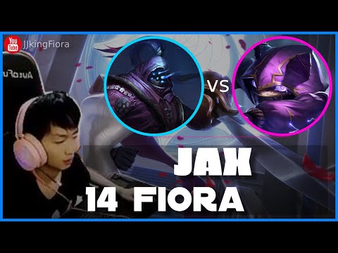 🔴 14 Fiora Jax vs Kennen 1100 LP - 14Fiora Jax Guide