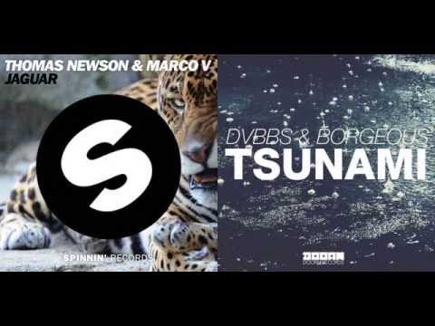 Thomas Newson & Marco V vs DVBBS & Borgeous - Jaguar Tsunami (Byron Mashup)