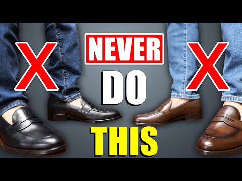 How to PROPERLY Wear Dress Shoes (10 Rules Most Men Get WRONG)