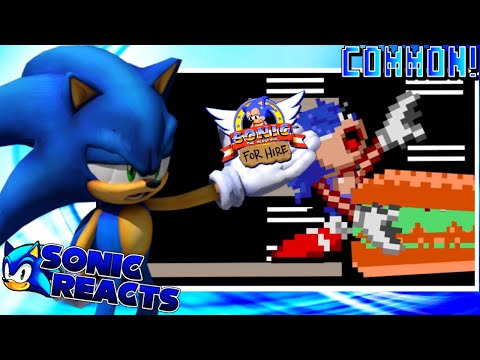 Sonic Reacts To Sonic For Hire - Season 1: The Complete Season