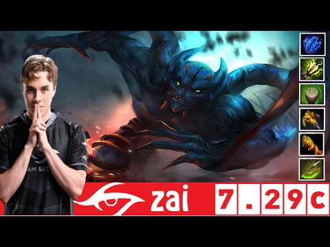 [DOTA 2] Team SECRET.zai the NIGHT STALKER [OFFLANE] [7.29C]