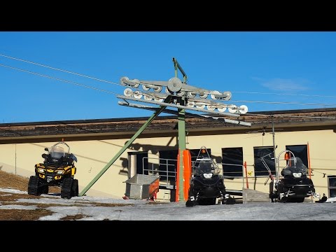 Sesselbahn Brüggerhorn (1970 - 2019, Talfahrt), Arosa