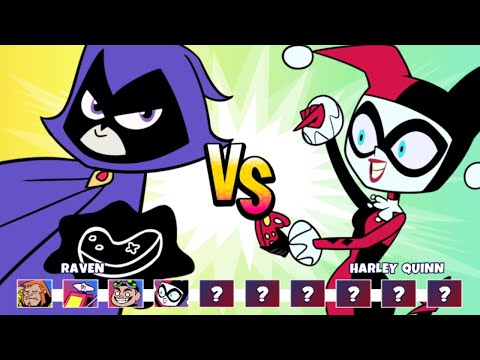 Teen Titan Go: Jump Jousts 2 - Raven Destroys Her Competition, One Rival At A Time (CN Games)