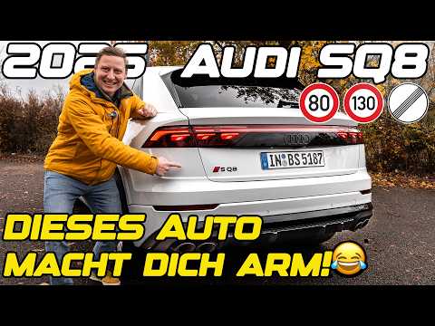2025 Audi SQ8 (507 hp, 770 Nm) | V8 power and extreme comfort | 1000 km fuel consumption test