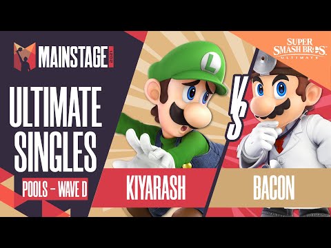 Kiyarash vs BacoN - SSBU Singles: Pools Wave D - Mainstage 2021 | Luigi vs Dr. Mario