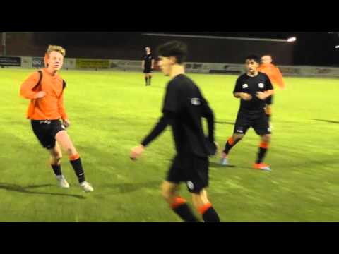 25 jan 2016 VV De Meern A2 - VV De Meern A3 oefenwedstr  5-0 Doelpunt Abel uit penalty (2-0)