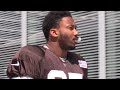 A Day With Myles Garrett At Browns Training Camp
