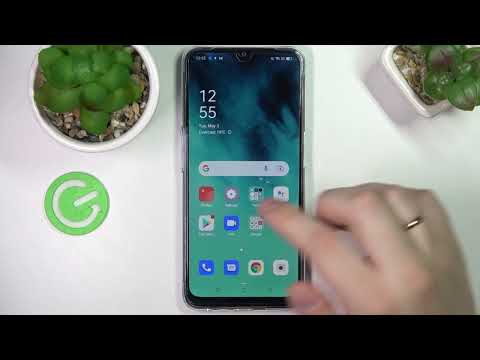 How to Change Screen Timeout to Never in OPPO A54s - Caffeine Application on OPPO A54s