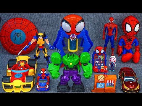 Marvel Spiderman Collection Unboxing Review| LEGO Web-Spinners WebQuarters | Mech Incredible Hulk 9