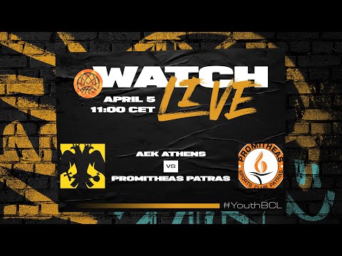 AEK Athens v Promitheas Patras | Full Basketball Game | #YouthBCL 2024