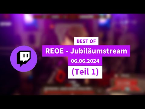 BEST OF @RechtEckOhneEcken 's Jubiläumstream (Teil 1)