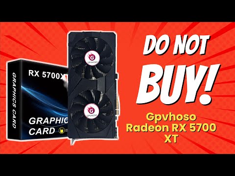 GPVHOSO Radeon RX 5700 XT | 7 Reasons Not to Buy! 🚫💔