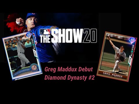 UNBELIEVABLE ENDING Greg Maddux Debut | MLB The Show 20 | Diamond Dynasty