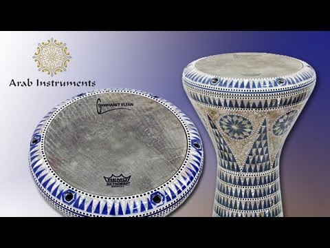 Gawharet El Fan Darbuka with Remo Skin On Top